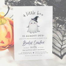 Eine kleine Boo Niedliche Halloween-Girl-Babydusch