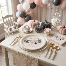 Eine kleine Boo-spukige Halloween-Party-Baby-Party