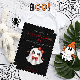 Eine kleine Booh Halloween-Kinderdusche
