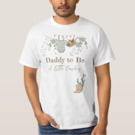 Eine kleine Cowboy-Babydusche T-Shirt