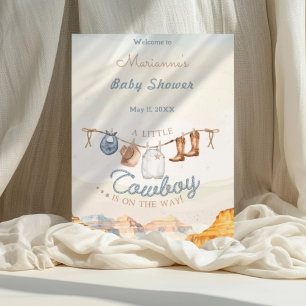 Eine kleine Cowboy-Western-Canyon-Baby-Shower-Will Poster