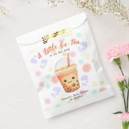 Eine kleine Cu-Tea-Bubble-Tea-Baby-Party Geschenktütchen