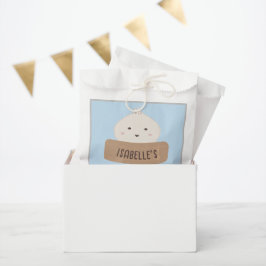 Eine kleine Dusche ist unterwegs Geschenktütchen