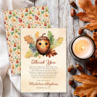 Eine kleine Eichel-Fall-Baby-Party