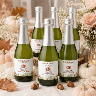 Eine kleine Eichel Herbst Baby Shower