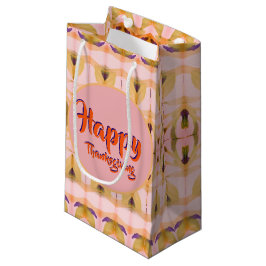 Eine kleine Extravagante Erntedank-Papiergeschenkt Geschenktüte