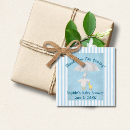 Eine kleine Gans ist auf dem Weg Storybook Baby Du Geschenkanhänger