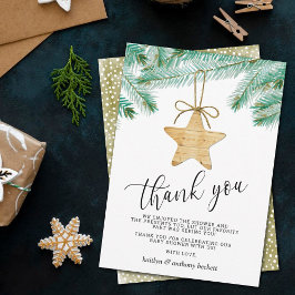 Eine kleine kleine Babydusche Dankeskarte