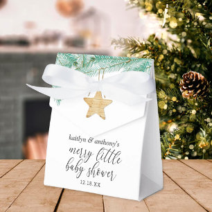 Eine kleine kleine Babydusche Geschenkschachtel