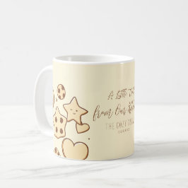 Eine kleine Leckerei aus unserer Küche (Creme) Kaffeetasse