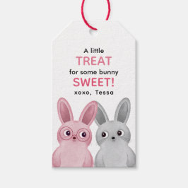 Eine kleine Leckerei für einen sonnigen süßen Pink Geschenkanhänger