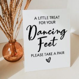 Eine kleine Leckerei für Ihr Tanzfestival Sockelschild