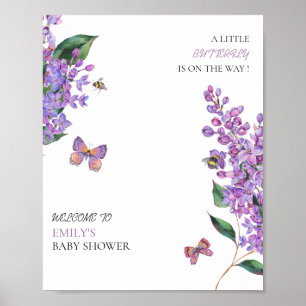 Eine kleine Liebe in einem Glas Butterfly Baby Dus Poster