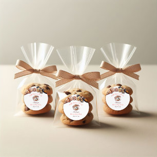 Eine kleine Perle unter der Kinderdusche des Meere Runder Aufkleber