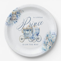 Eine kleine Prince Royal Blue Dusche