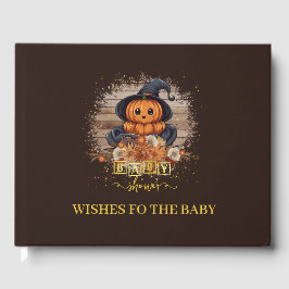 Eine kleine Pumpkin Niedliche Kawaii Glitzer Kinde Gästebuch