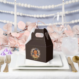 Eine kleine Pumpkin Niedliche Kawaii Glitzer Kinde Geschenkschachtel