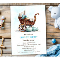 Eine kleine Puppen Baby Carriage Baby Dusche