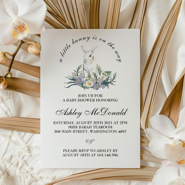 Eine kleine, sonnige Babydusche - Einladung (Von Creator hochgeladen)