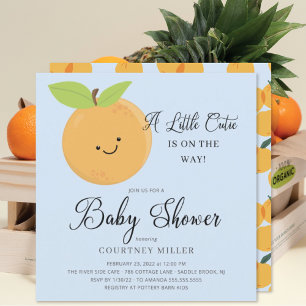Eine kleine Süsse Boys Baby Dusche Einladung