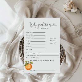 Eine kleine Süsse Orangefarbene Duschvorausschauun