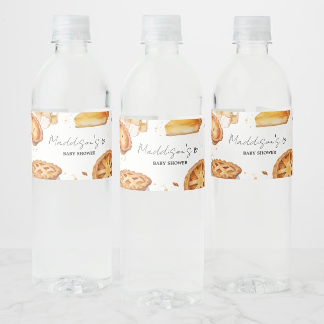 Eine kleine Süsse Pie Baby Dusche (Flaschen)