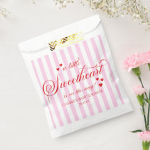 Eine kleine Süße Rosa Rote Herzen Babyparty