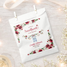 Eine kleine Sweetheart Valentine Boy Baby Dusche