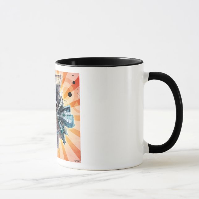 Eine kleine Welt Tasse (Rechts)