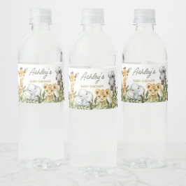 Eine kleine Wild One Safari Babydusche