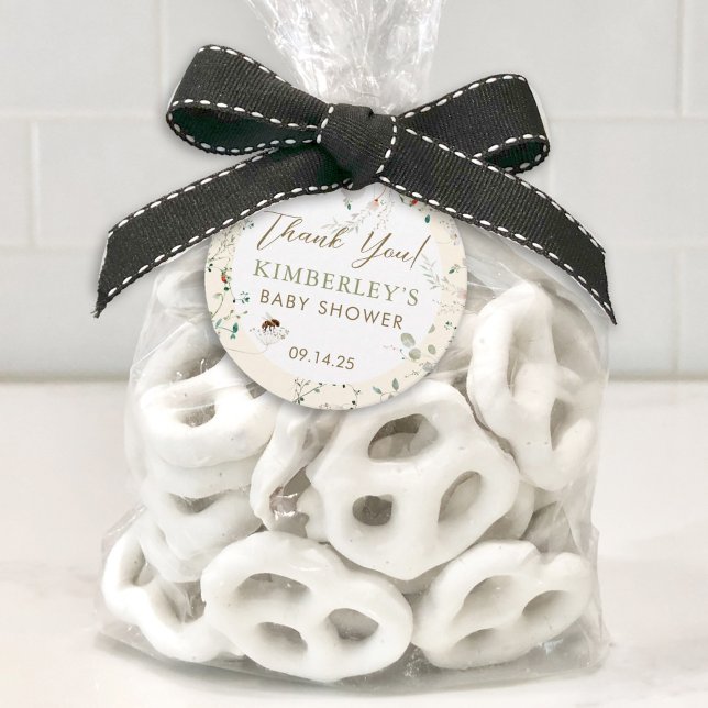 Eine kleine Wildblume Wild Blume Kinderdusche Geschenkanhänger (Von Creator hochgeladen)