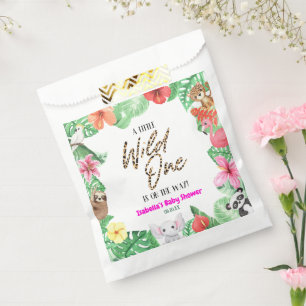 Eine kleine wilde Tierdusche. Geschenktütchen