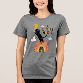 Eine kleine Zauberkatze Tri-Blend Shirt