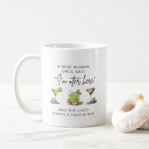 Eine kluge Frau sagte einst Personalisierte Renten Kaffeetasse