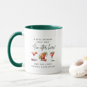 Eine kluge Frau sagte einst Personalisierte Renten Tasse