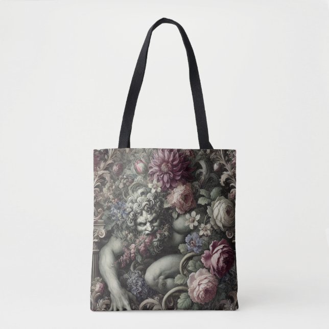 🎭 Eine Kolossalkomödie - gotisch Viktorianisch Tasche (Vorderseite)