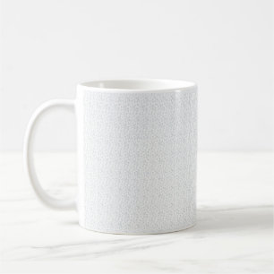 Eine komplett weiße, funkellose Oberfläche füllt d Kaffeetasse