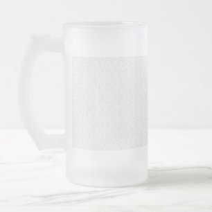 Eine komplett weiße, funkellose Oberfläche füllt d Mattglas Bierglas