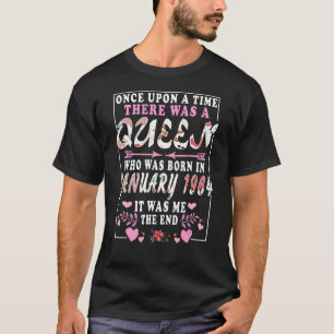 Eine Königin, die im Januar 1964 zum Geburtstag vo T-Shirt