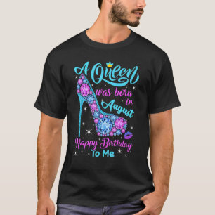 Eine Königin war im August Niedliche High Heel Bda T-Shirt