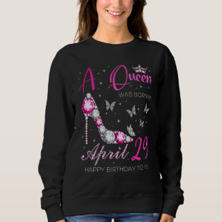 Eine Königin wurde am 29. April, 29. April, zum Ge Sweatshirt