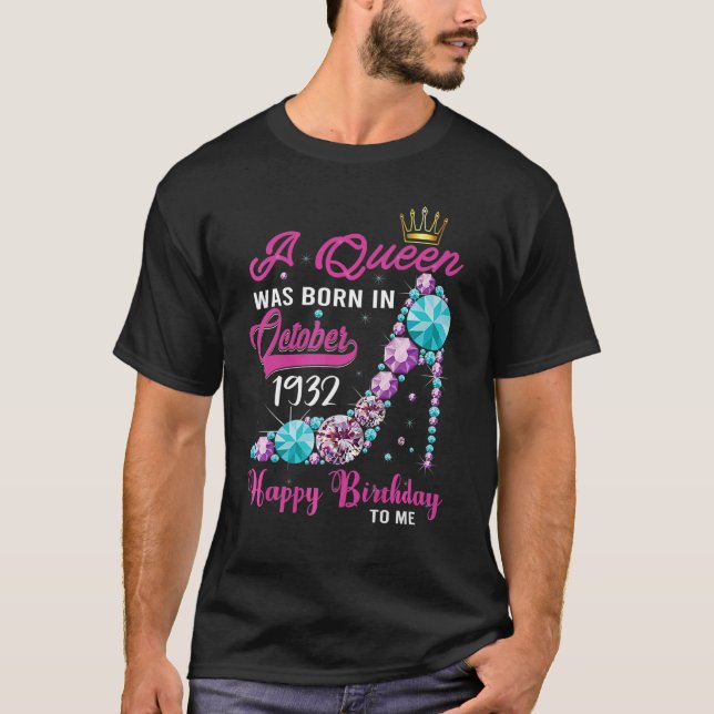 Eine Königin wurde im September 1932 Geboren, zum  T-Shirt (Vorderseite)