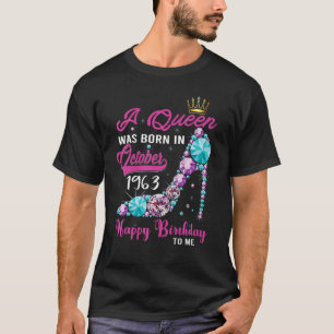 Eine Königin wurde im September 1963 Geboren, glüc T-Shirt