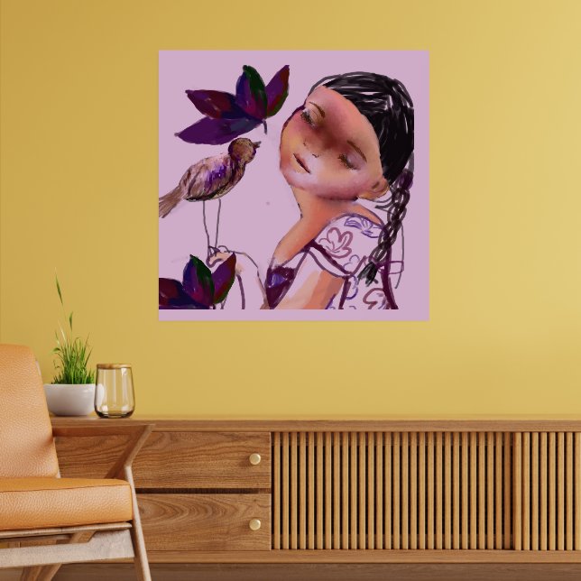EINE KONVERSATION MIT DEM BIRD POSTER (Wohnzimmer 2)
