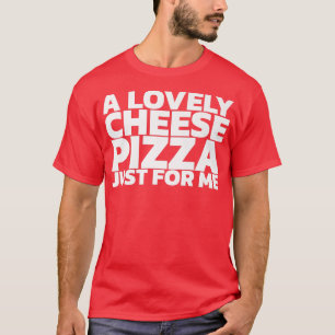 Eine köstliche Käsepizza für mich Premium T - Shir T-Shirt