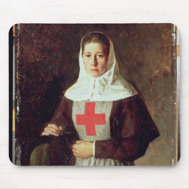 Eine Krankenschwester, 1886 Mousepad (Vorne)
