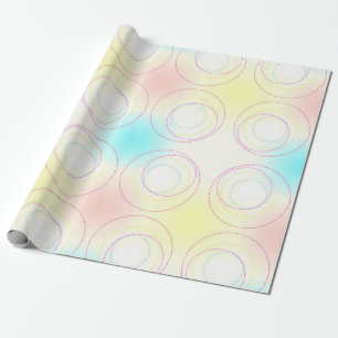 Eine Kreuzung der Kreise Geschenkpapier