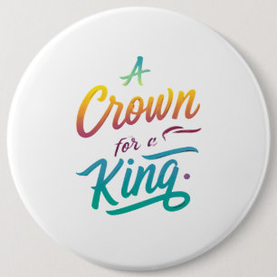 Eine Krone für einen König Button