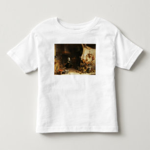 Eine Küche Räume mit einem Servant Girl Kleinkind T-shirt