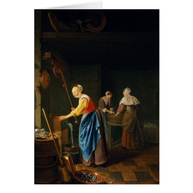 Eine Küchen-Szene (Vorne)